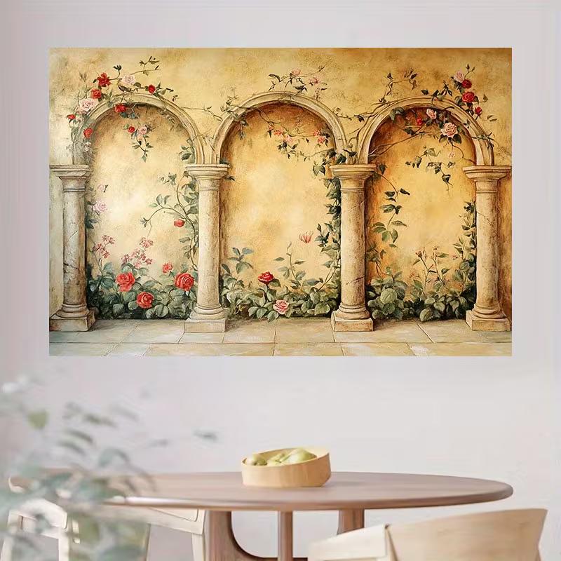 2D Romantic Tuscan Rose Vines Backdrop, Photography Background for Wedding Ceremonies & Studio Shoots 47.2x31.5inch/120*80cm
2D Romantic Tuscan Rose Vines Backdrop, Photography Background for Wedding Ceremonies & Studio Shoots 47.2x31.5inch/120*80cm