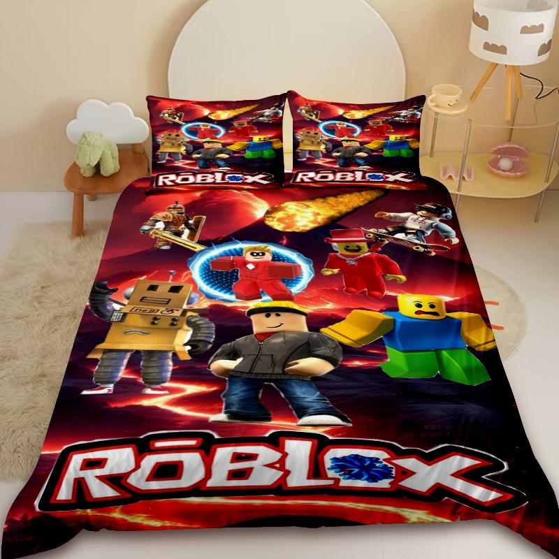 Roblox Duvet Cover Cartoon Game Teens Bedding Set Comforter Cover Soft Bedroom Dormitory Home Decor Best Gifts 135x200cm
Roblox Duvet Cover Cartoon Game Teens Bedding Set Comforter Cover Soft Bedroom Dormitory Home Decor Best Gifts 135x200cm