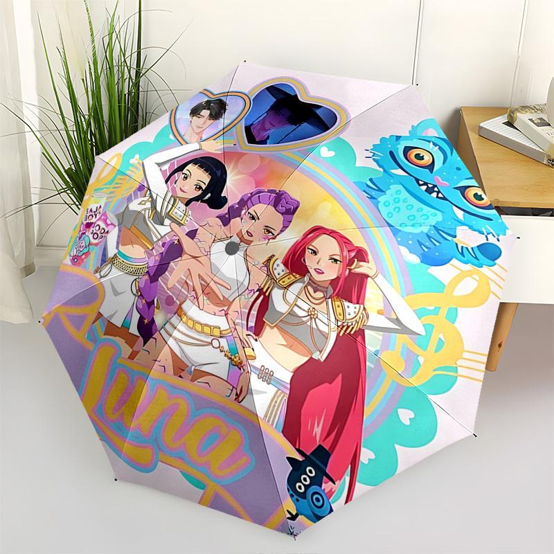 Luna, K-POP Anime Girls Group Themed Automatic Opening and Closing umbrella - 8 Ribs, Suitable for Leisure and Going Out, Outdoor Accessory,
Luna, K-POP Anime Girls Group Themed Automatic Opening and Closing umbrella - 8 Ribs, Suitable for Leisure and Going Out, Outdoor Accessory,