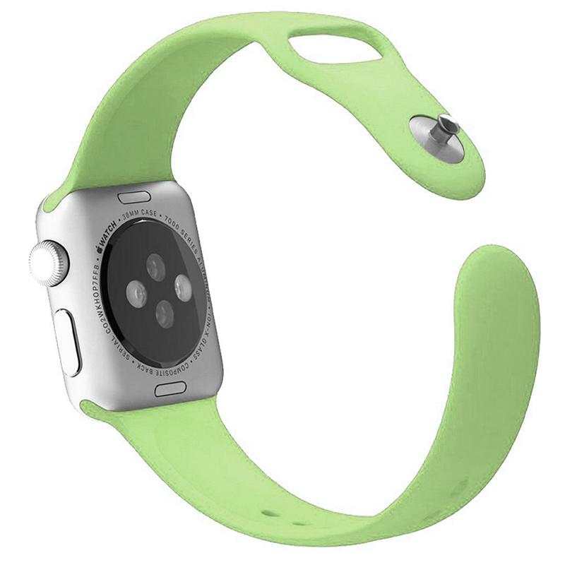 Sport Bands for Apple Watch Series 10 42mm/9 8 7 41mm/SE (2023) SE (2022) SE 6 5 4 40mm/3 2 1 38mm Soft Silicone Watch Strap (Standard Size: S/M) Mint Green
Sport Bands for Apple Watch Series 10 42mm/9 8 7 41mm/SE (2023) SE (2022) SE 6 5 4 40mm/3 2 1 38mm Soft Silicone Watch Strap (Standard Size: S/M) Mint Green