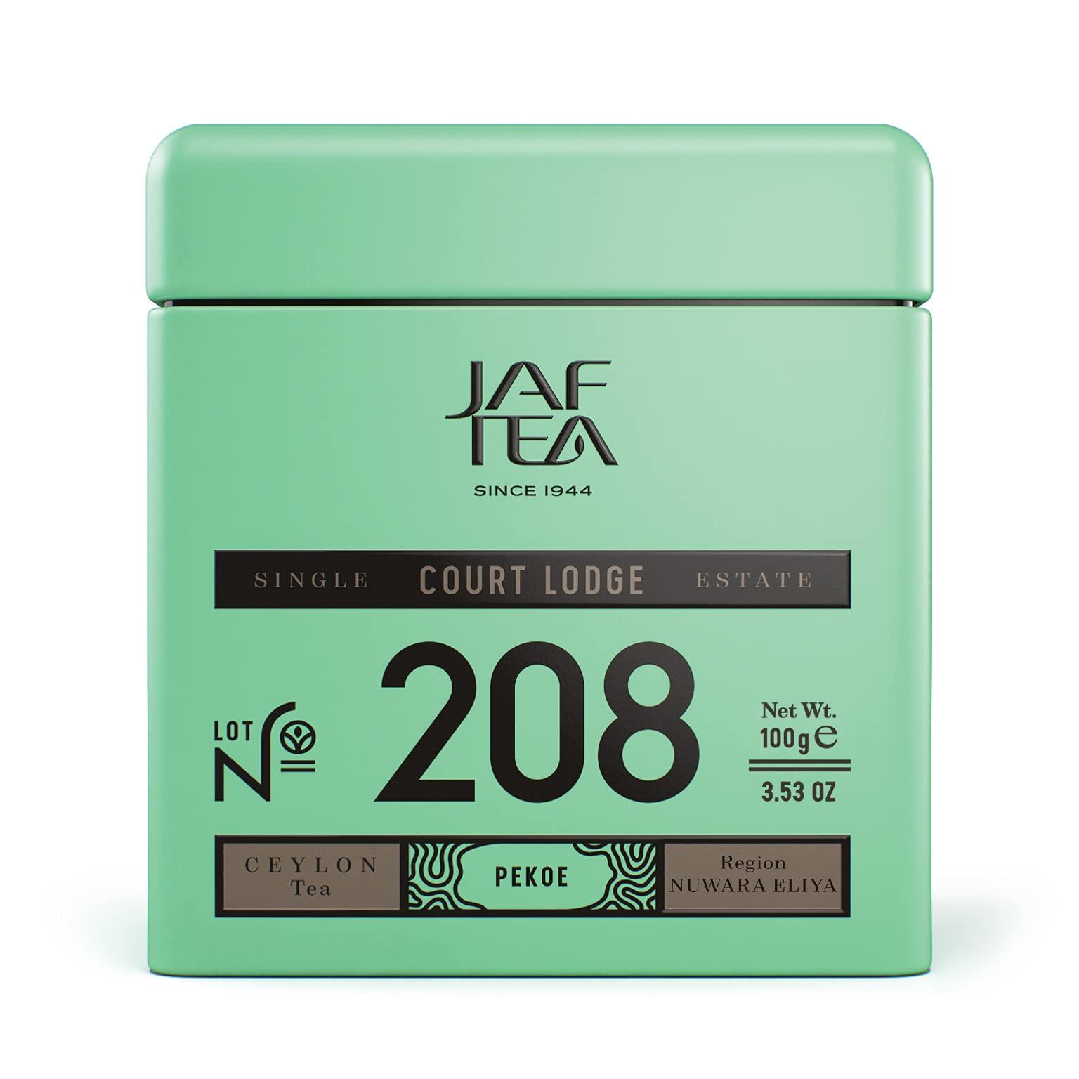 JAF TEA Цейлонский семейный чай JAFTEA Чай с одной плантации с чайной плантации Court Lodge, Нувара Элия, 100 г
JAF TEA Цейлонский семейный чай JAFTEA Чай с одной плантации с чайной плантации Court Lodge, Нувара Элия, 100 г