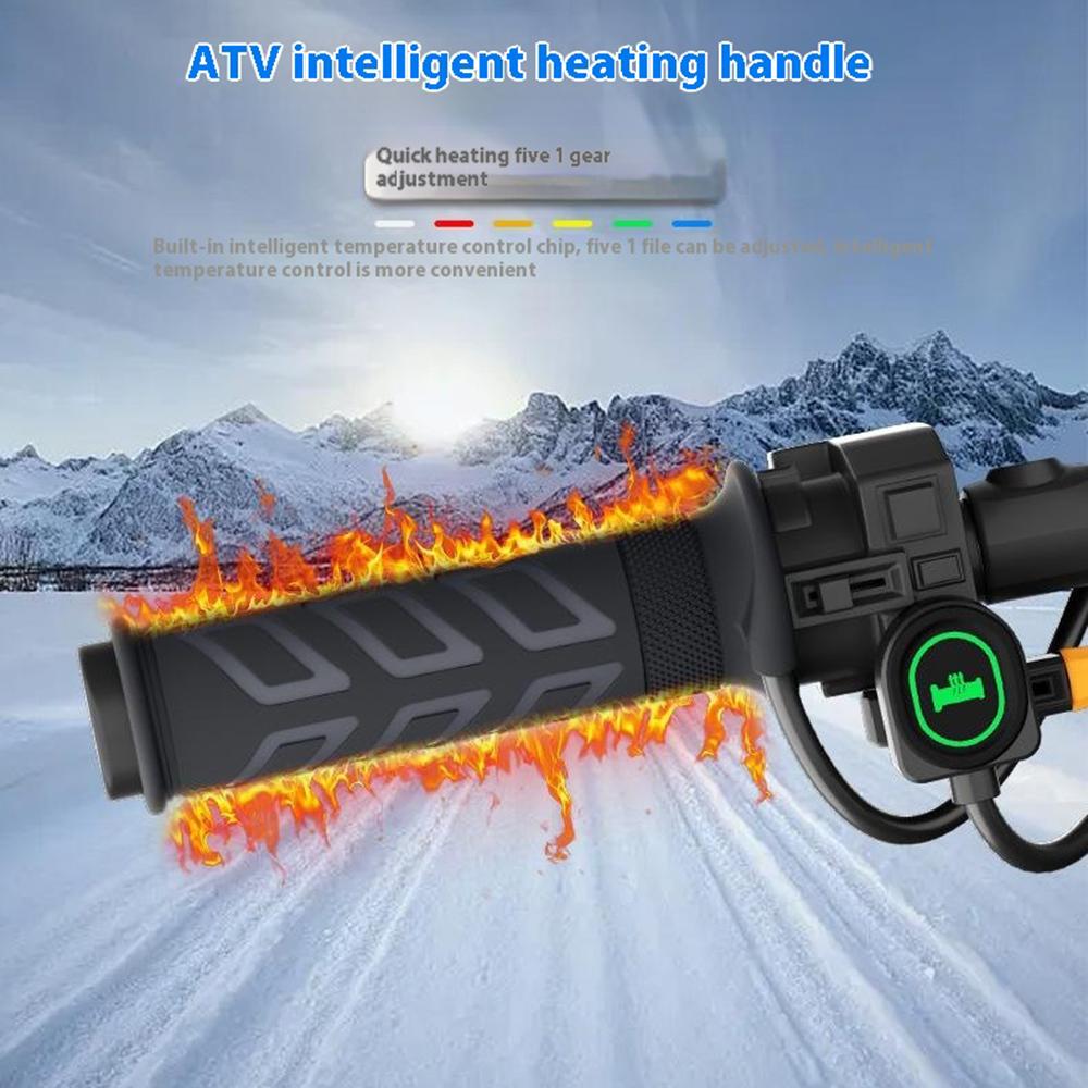 WUPP CS-1956E1 Oval Plastic Switch Heated Grips M4 Arrow ATV Heating Handle Grips Type A
WUPP CS-1956E1 Oval Plastic Switch Heated Grips M4 Arrow ATV Heating Handle Grips Type A