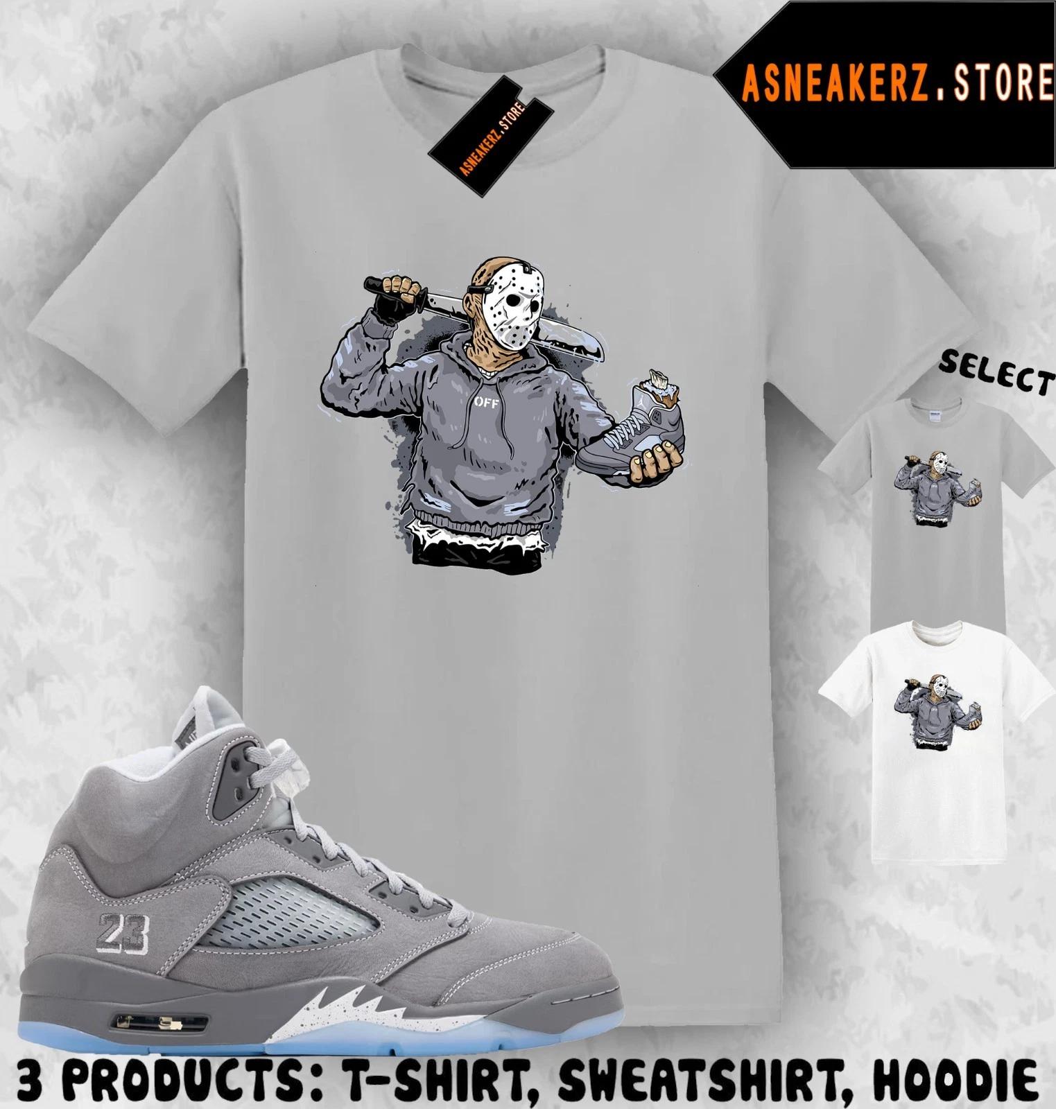 Tee Shirt Matching AJ 5 Wolf Grey 2026 Match Sneaker Sneakerhead Jason T shirt M
Tee Shirt Matching AJ 5 Wolf Grey 2026 Match Sneaker Sneakerhead Jason T shirt M