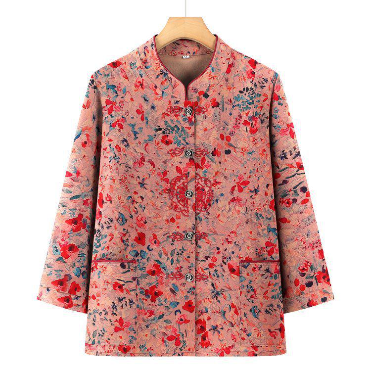 Summer Shirts and Cardigans for Middle-Aged and Elderly Women - Lightweight, Grandma and Mom Style Tops for 60s and 70s Ladies XL recommended for 80-105 jin красный
Summer Shirts and Cardigans for Middle-Aged and Elderly Women - Lightweight, Grandma and Mom Style Tops for 60s and 70s Ladies XL recommended for 80-105 jin красный