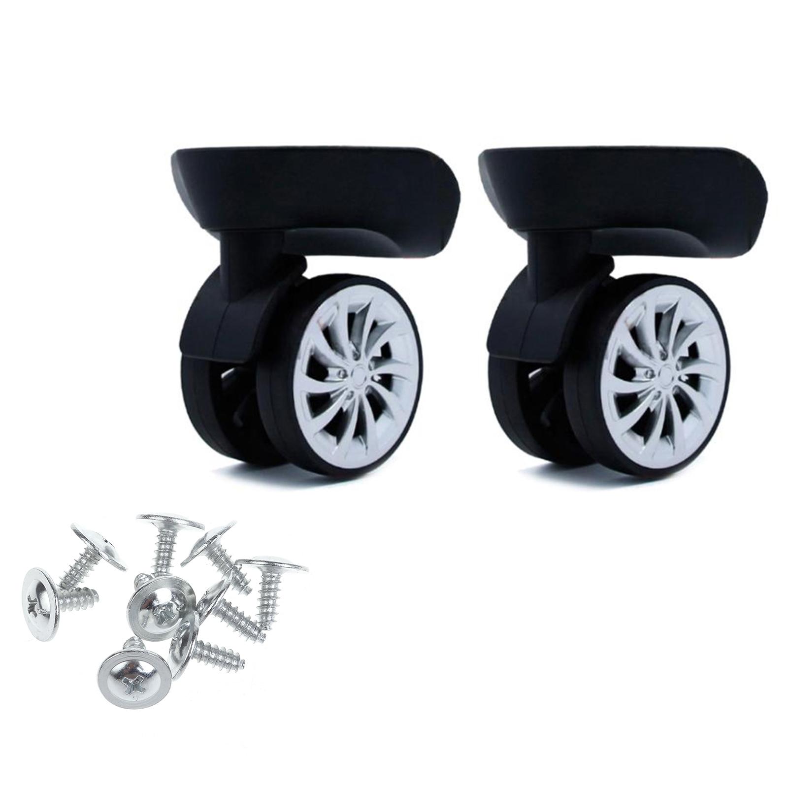 A57 Trolley Case Luggage Wheels Luggage Swivel Left and Right Wheels DIY Suitcase Replacement Parts for Most Suitcases
A57 Trolley Case Luggage Wheels Luggage Swivel Left and Right Wheels DIY Suitcase Replacement Parts for Most Suitcases