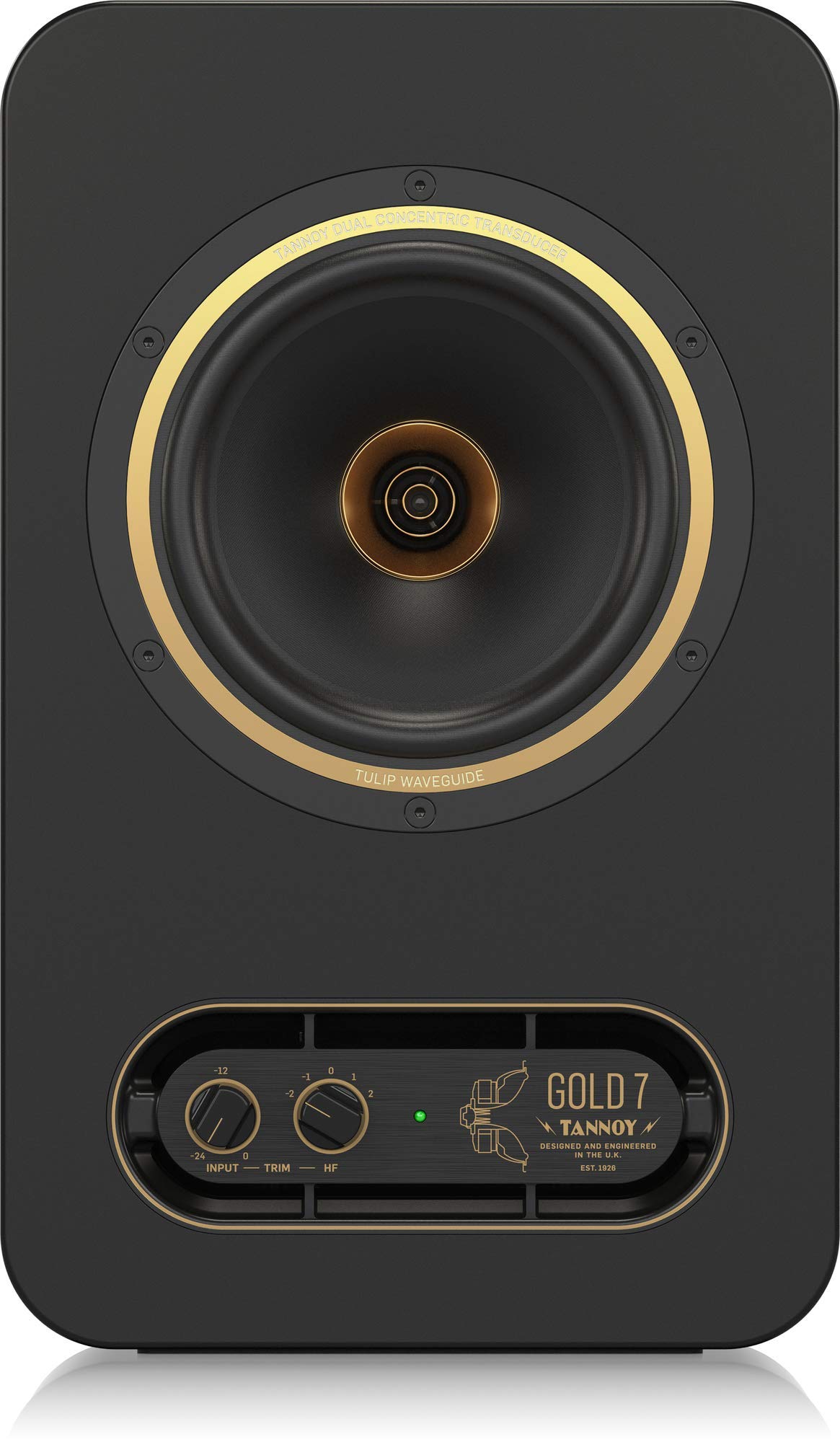 Монітор Tannoy ближнього поля 6,5-дюймовий двоконцентричний (коаксіальний) водій оснащений активною колонкою 300 Вт GOLD 7 (1 шт)
Монітор Tannoy ближнього поля 6,5-дюймовий двоконцентричний (коаксіальний) водій оснащений активною колонкою 300 Вт GOLD 7 (1 шт)