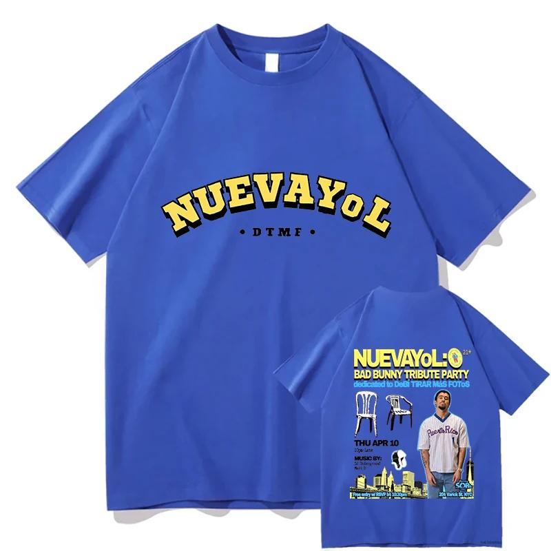 Mens Tshirts BAD BUNNY NUEVAYoL BIQUINI 2026 Summer Pattern Design Cotton Mens Luxury Fashion Oversized Tshirt Street Y2K S
Mens Tshirts BAD BUNNY NUEVAYoL BIQUINI 2026 Summer Pattern Design Cotton Mens Luxury Fashion Oversized Tshirt Street Y2K S