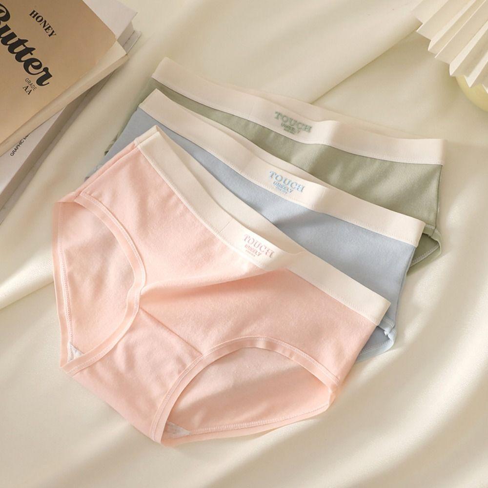 5PCS Cotton Crotch Mid Waist Panties Underwear Women s Underpants Fashion Simple Solid Briefs Gifts M-5PCS
5PCS Cotton Crotch Mid Waist Panties Underwear Women s Underpants Fashion Simple Solid Briefs Gifts M-5PCS