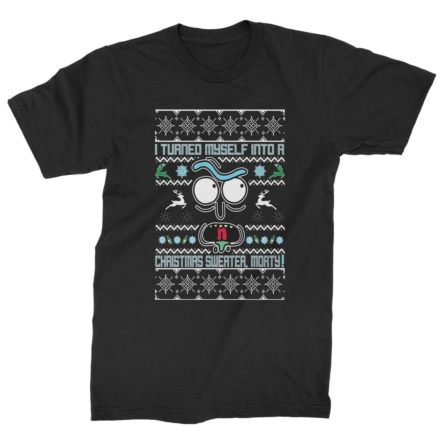 I Turned Myself Imto An Christmas Sweater Funny Xmas Gift T-Shirt 100% Cotton O-Neck Short Sleeve Casual Mens T-shirt Size S-3XL S чёрный
I Turned Myself Imto An Christmas Sweater Funny Xmas Gift T-Shirt 100% Cotton O-Neck Short Sleeve Casual Mens T-shirt Size S-3XL S чёрный