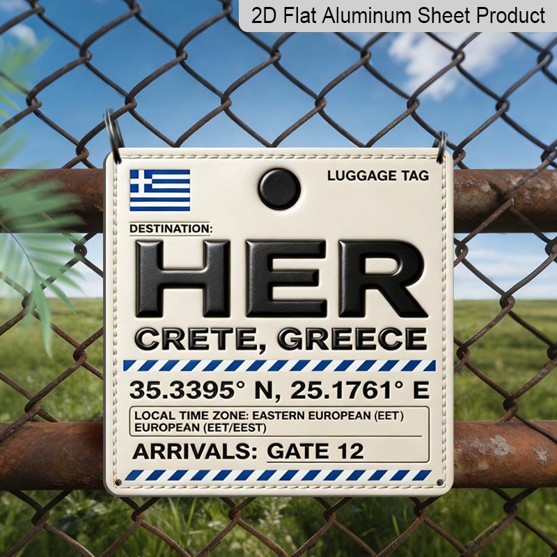 2D Flat, 1pc, Vintage Metal Aluminum Decorative Sign, HER Crete Greece Island Travel Decor for Bedroom, Living Room, Cafe, Bar, Balcony, Lounge 20*20cm
2D Flat, 1pc, Vintage Metal Aluminum Decorative Sign, HER Crete Greece Island Travel Decor for Bedroom, Living Room, Cafe, Bar, Balcony, Lounge 20*20cm