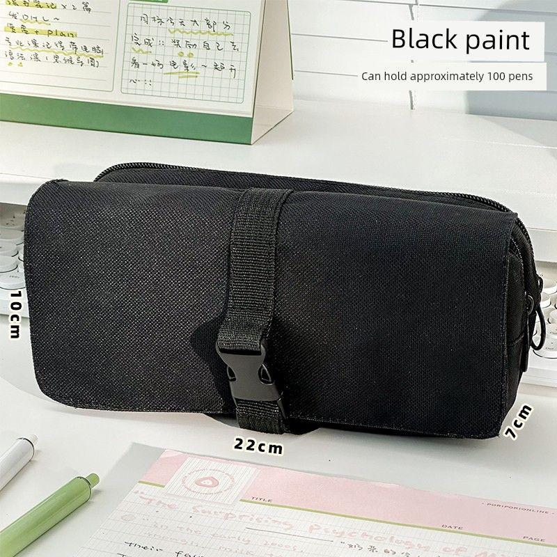 Grade Three Class Two Double-Sided Transparent Cartoon Backpack Pencil Case Can Be Placed in the Two-Dimensional Student Large Capacity Stationery Bag Black style
Grade Three Class Two Double-Sided Transparent Cartoon Backpack Pencil Case Can Be Placed in the Two-Dimensional Student Large Capacity Stationery Bag Black style