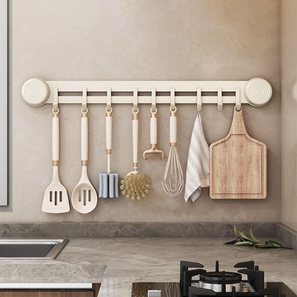 Punch Free Strong Suction Cup Hook 5/7/9 Hooks Sundries Storage Hook Bathroom Beige-5 Hooks
Punch Free Strong Suction Cup Hook 5/7/9 Hooks Sundries Storage Hook Bathroom Beige-5 Hooks