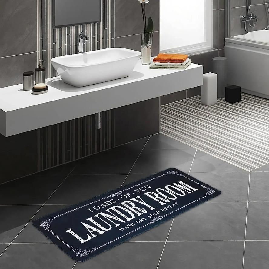 Laundry Room Rug Runner Non-Slip Laundry Mats Runner Farmhouse Kitchen Hallway Balcony Floor Mat Bathroom Laundry Room Decor 50x80cm 20x32inch
Laundry Room Rug Runner Non-Slip Laundry Mats Runner Farmhouse Kitchen Hallway Balcony Floor Mat Bathroom Laundry Room Decor 50x80cm 20x32inch
