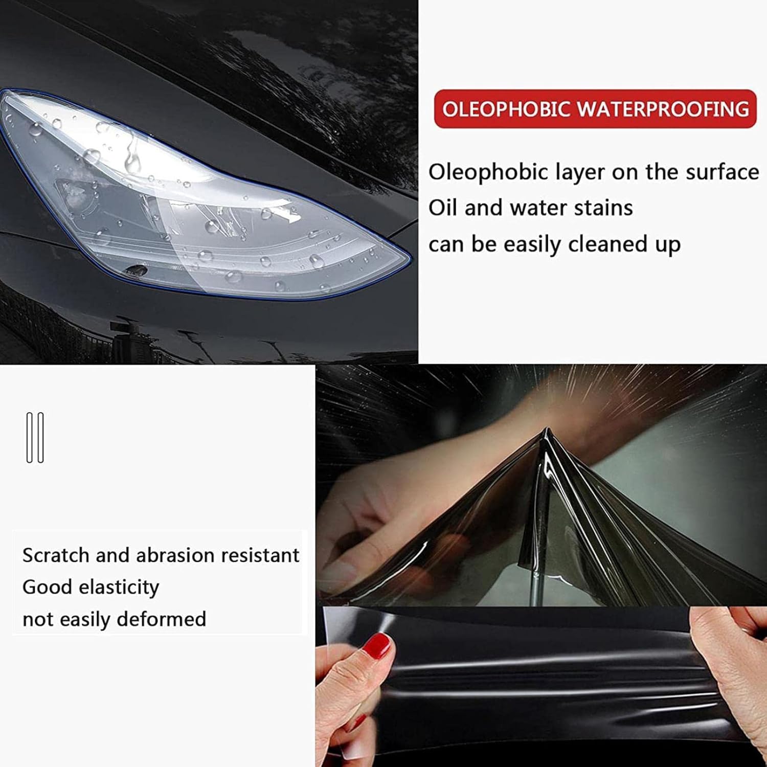 Car Headlight Protective Film for BMW I3 2013-2020 2Pcs Car Headlight Protective Film Headlamp Transparent Black TPU Sticker
Car Headlight Protective Film for BMW I3 2013-2020 2Pcs Car Headlight Protective Film Headlamp Transparent Black TPU Sticker