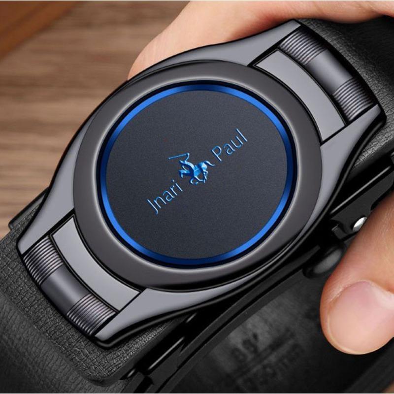 Мужской ремень из натуральной кожи с автоматической пряжкой, деловой ремень, мужской молодежный, простой и универсальный, корейский ремень из коровьей кожи 130cm
Мужской ремень из натуральной кожи с автоматической пряжкой, деловой ремень, мужской молодежный, простой и универсальный, корейский ремень из коровьей кожи 130cm