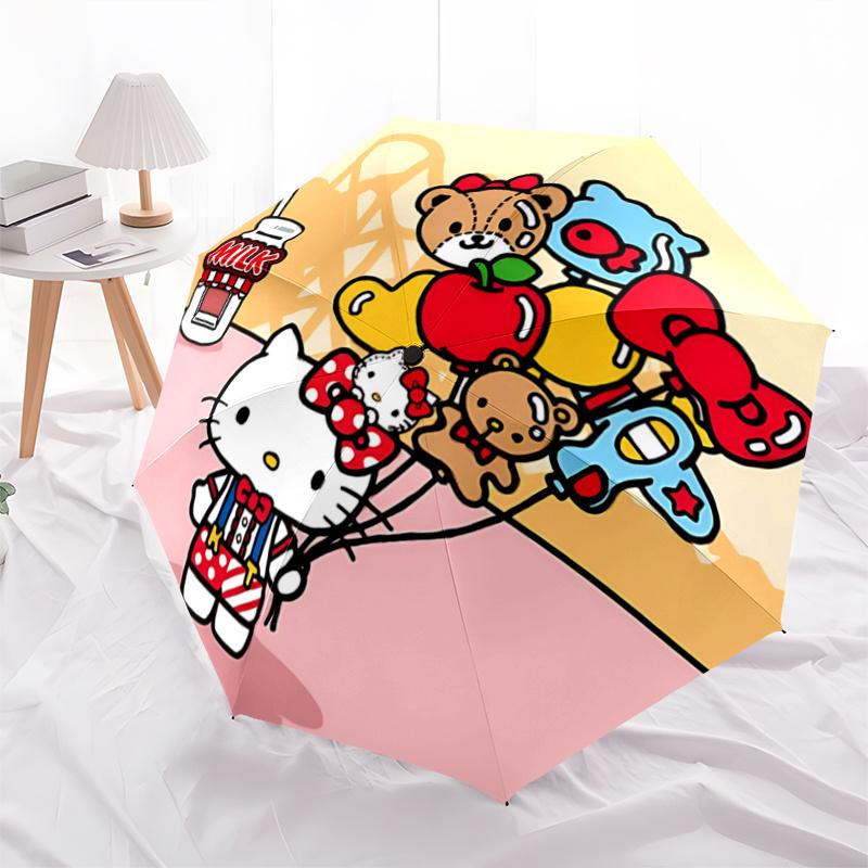 1pc Hello Kitty Automatic Opening/Closing Umbrella with Portable Three-Fold Design, 8-Bone Iron Frame, Outdoor, Ideal Gift for Fans, Travelers, Daily
1pc Hello Kitty Automatic Opening/Closing Umbrella with Portable Three-Fold Design, 8-Bone Iron Frame, Outdoor, Ideal Gift for Fans, Travelers, Daily