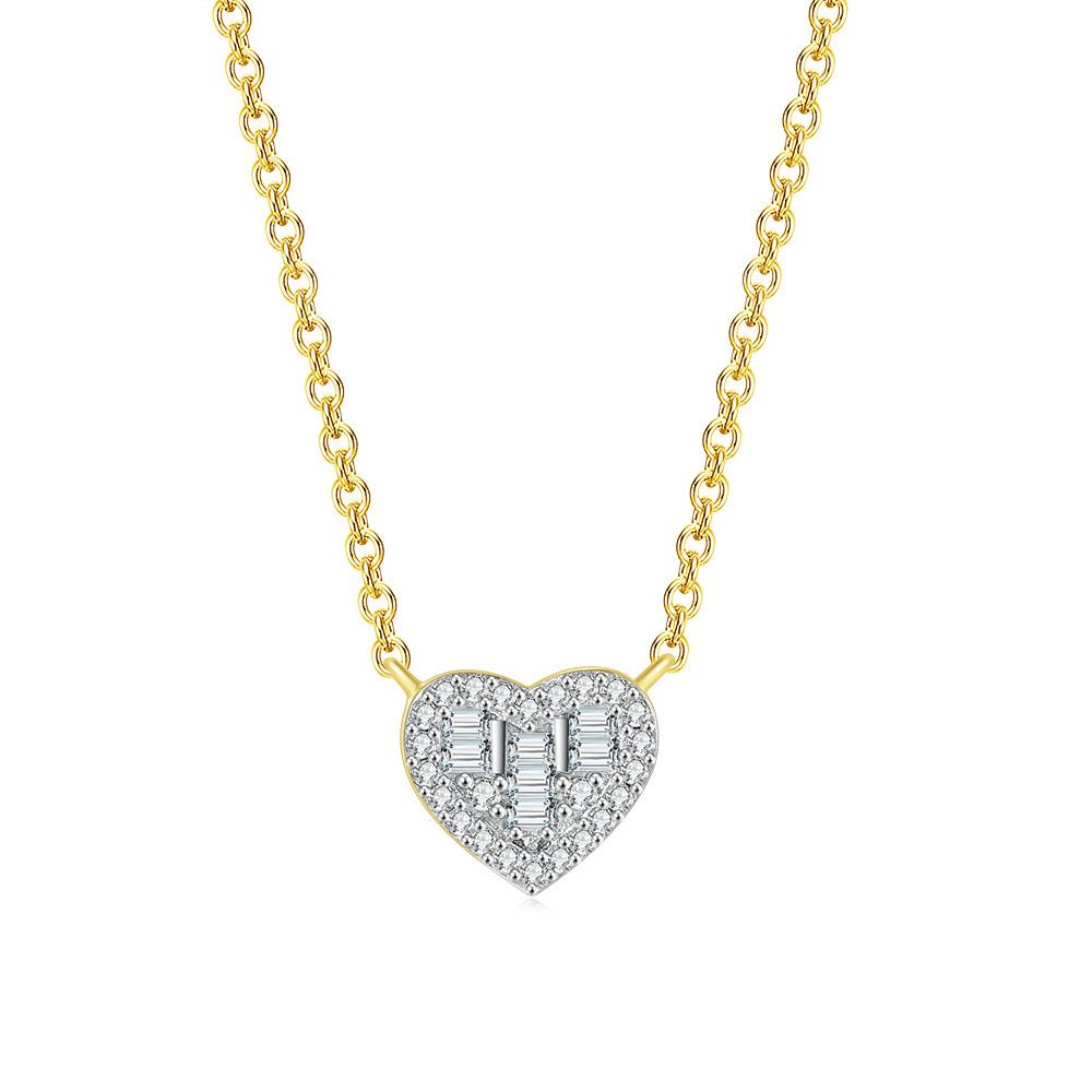 Aesthetic Pendant Necklaces for Women Korean Crystal Heart Gold Color Female Choker Chain on The Neck Jewelry Accessories N564
Aesthetic Pendant Necklaces for Women Korean Crystal Heart Gold Color Female Choker Chain on The Neck Jewelry Accessories N564
