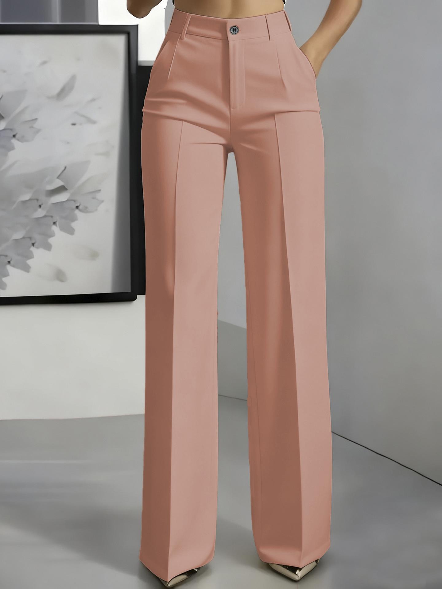 Women s High-Waisted Drapey Straight Suit Pants - White, Black, Apricot XL рожевий
Women s High-Waisted Drapey Straight Suit Pants - White, Black, Apricot XL рожевий