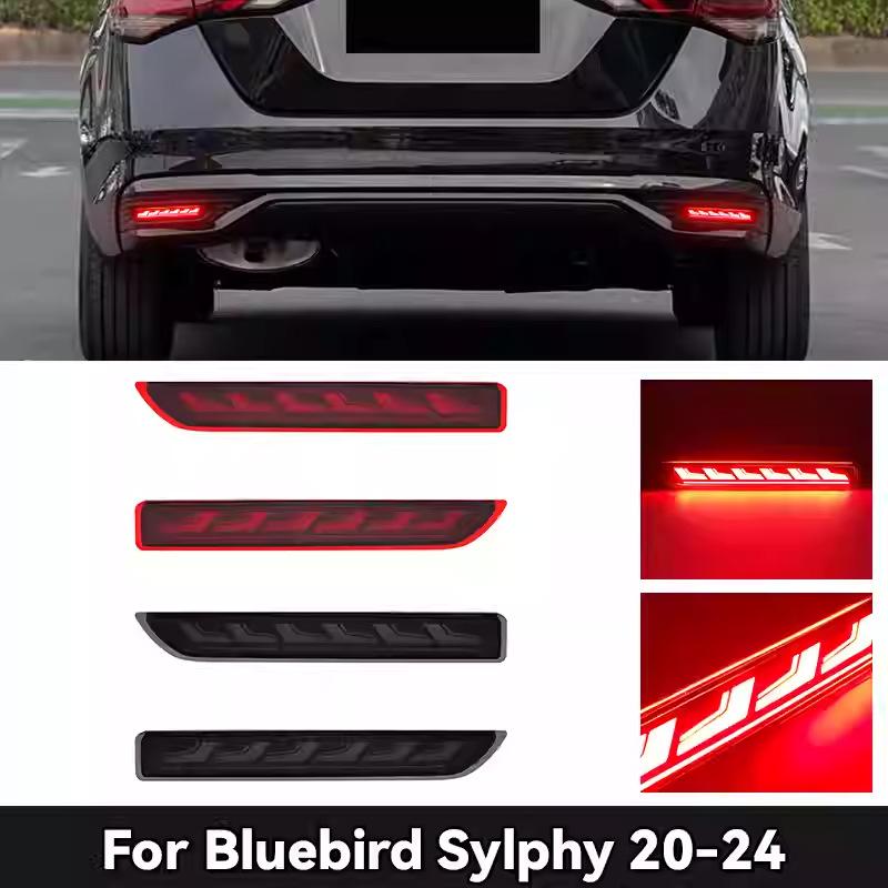LED Rear Bumper Light Upgrade for 2020-2024 Nissan Sylphy: Reflectors, Brake Warning, Turn Signals
LED Rear Bumper Light Upgrade for 2020-2024 Nissan Sylphy: Reflectors, Brake Warning, Turn Signals
