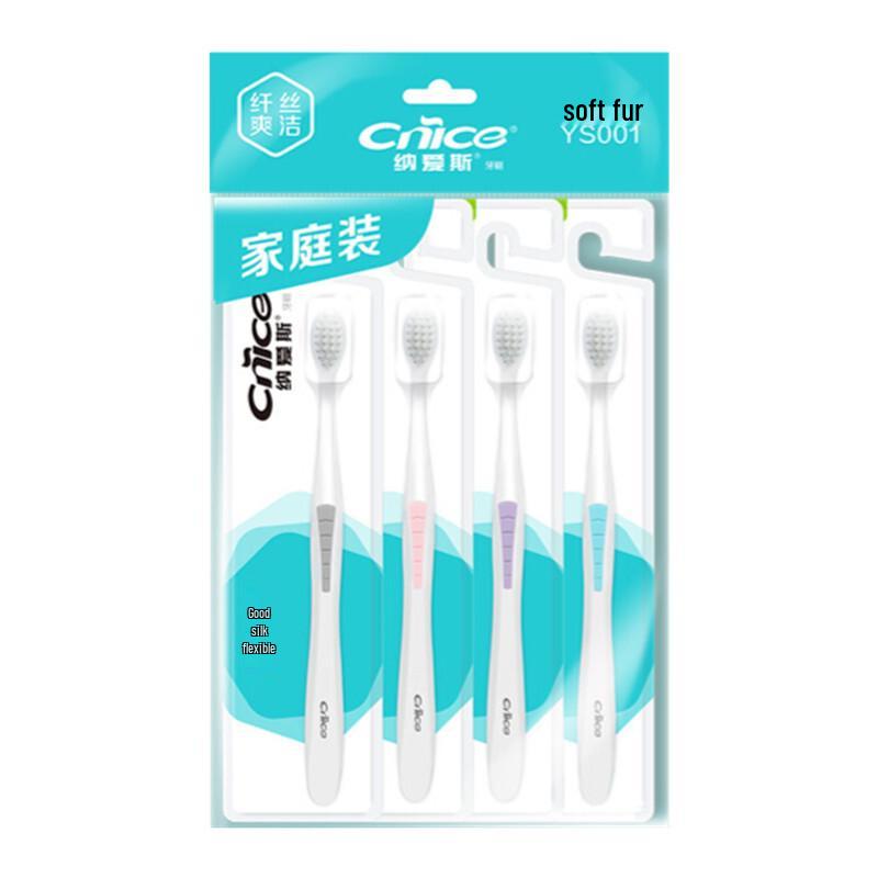 Naice Soft Bristle Toothbrush Family Pack
Naice Soft Bristle Toothbrush Family Pack