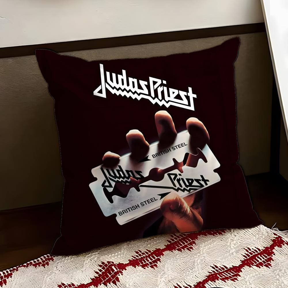 JJudas PPriest Cushion Cover Reversible Soft Durable Pillow Cover Home Car MultiScene Use for Daily Comfort 30X30cm
JJudas PPriest Cushion Cover Reversible Soft Durable Pillow Cover Home Car MultiScene Use for Daily Comfort 30X30cm