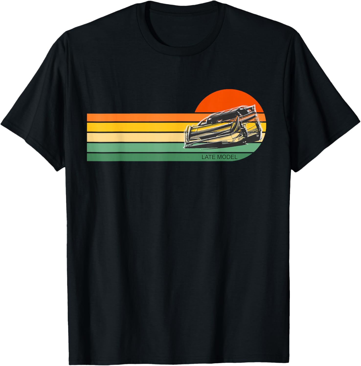 Retro Sunset Late Model Dirt Track Racing T-Shirt 5XL різнокольоровий
Retro Sunset Late Model Dirt Track Racing T-Shirt 5XL різнокольоровий
