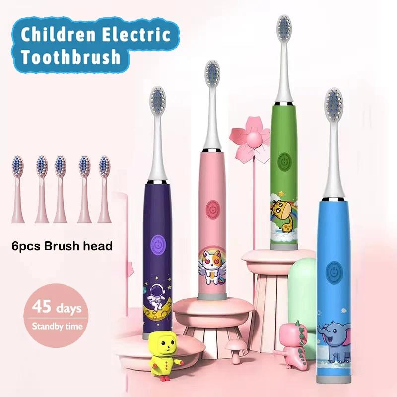 Colorful Sonic Children s Electric Toothbrush Rechargeable Cartoon Design Automatic IPX7 Waterproof with Replacement Head
Colorful Sonic Children s Electric Toothbrush Rechargeable Cartoon Design Automatic IPX7 Waterproof with Replacement Head