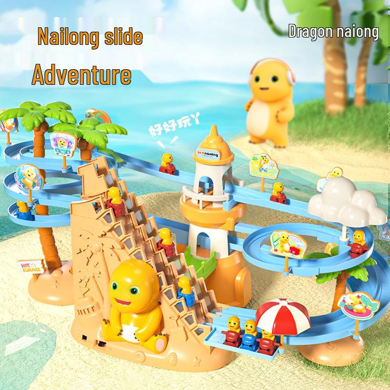 Electric Naughty Dragon Stair-Climbing Double Track Toy Car for Kids Ages 1-3 3 Figures + Battery
Electric Naughty Dragon Stair-Climbing Double Track Toy Car for Kids Ages 1-3 3 Figures + Battery