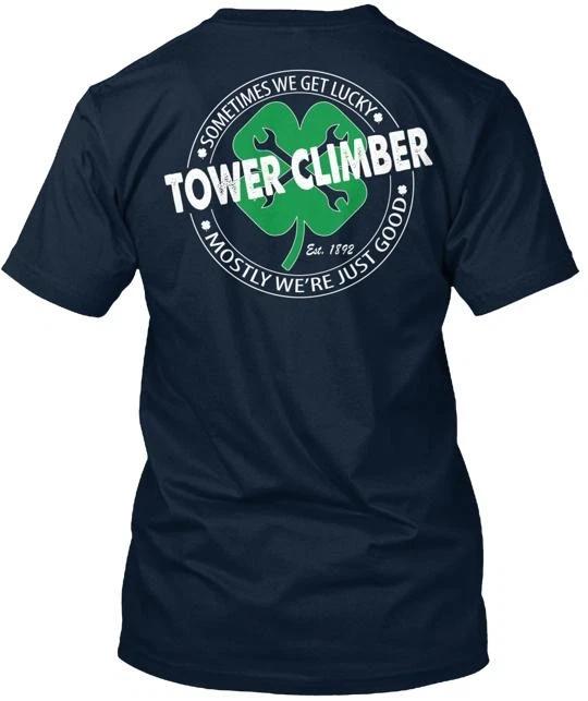 Lucky Tower Climber T shirt Made in the USA Size S to 5XL M
Lucky Tower Climber T shirt Made in the USA Size S to 5XL M