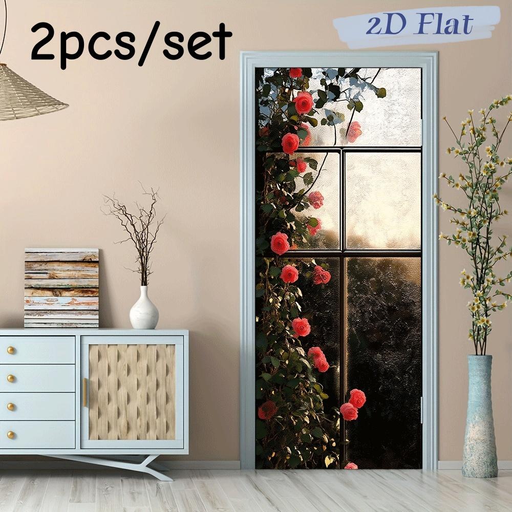 2pcs rose vine door stickers are suitable for various scenarios such as living rooms, bedrooms, entrances, corridors, etc (as the picture,38.5x200cmx2)
2pcs rose vine door stickers are suitable for various scenarios such as living rooms, bedrooms, entrances, corridors, etc (as the picture,38.5x200cmx2)