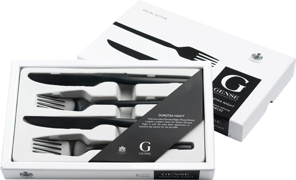 GENSE Knife Fork Cutlery Stainless Steel Gift Box Table Knife Table Fork Dorothea Knight Set of 4 77459994
GENSE Knife Fork Cutlery Stainless Steel Gift Box Table Knife Table Fork Dorothea Knight Set of 4 77459994