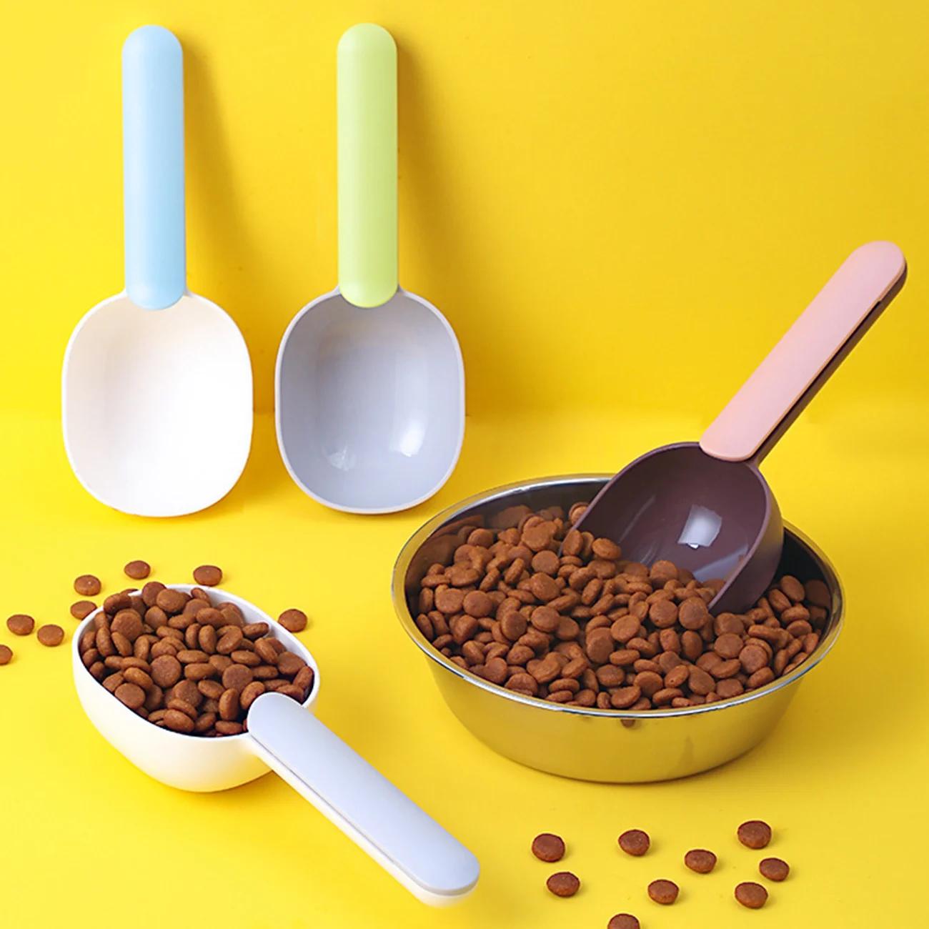 Multifunctional Dog Food Spoon Pet Feeding Spoon With Sealed Bag Clip Creative Measuring Cup Curved Design,Easy To Clean
Multifunctional Dog Food Spoon Pet Feeding Spoon With Sealed Bag Clip Creative Measuring Cup Curved Design,Easy To Clean