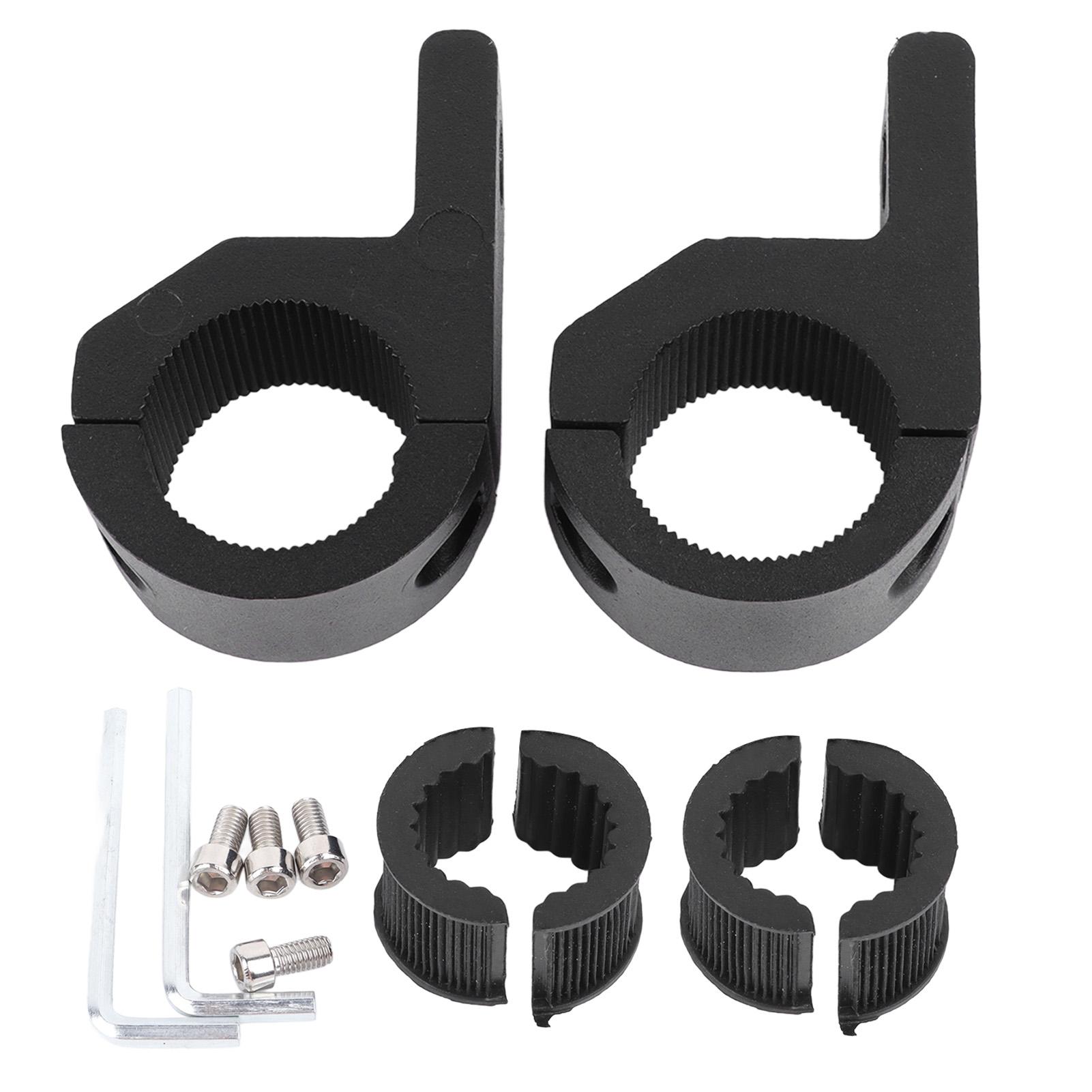 1Pair LED Spotlight Tube Clamp Black 30MM Rugged High Hardness Spotlight Mounting Bracket Clamp
1Pair LED Spotlight Tube Clamp Black 30MM Rugged High Hardness Spotlight Mounting Bracket Clamp