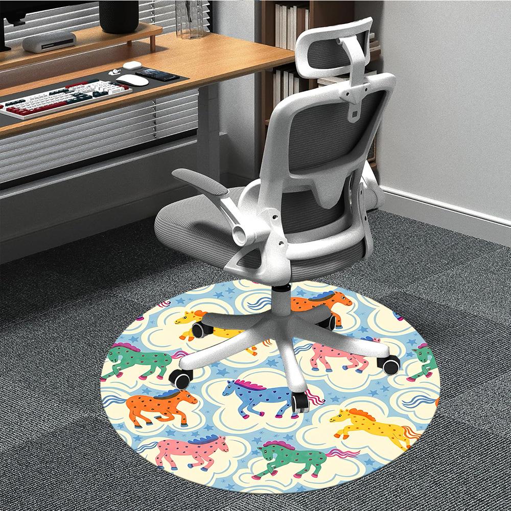 1pc Horse Pattern Office Round Rug, Non-slip, Soft and Durable Office Rug for Interior Decoration, Perfect for Office, Beautiful Decoration yy26032304 80cm by 80cm
1pc Horse Pattern Office Round Rug, Non-slip, Soft and Durable Office Rug for Interior Decoration, Perfect for Office, Beautiful Decoration yy26032304 80cm by 80cm