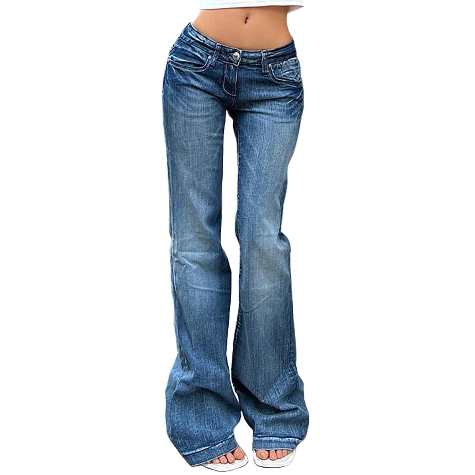 Women s Denim Classic Versatile High Waist High Elastic Fashion Trousers S
Women s Denim Classic Versatile High Waist High Elastic Fashion Trousers S