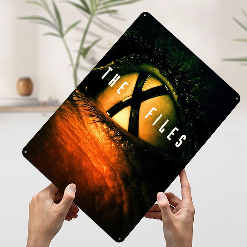 The XFiles Tinplate Poster Customized Wall Art Vintage Retro Metal Signs for Coffee Bar Accessories Room Decorations Desk Decor 7.9x11.8In(20x30cm)
The XFiles Tinplate Poster Customized Wall Art Vintage Retro Metal Signs for Coffee Bar Accessories Room Decorations Desk Decor 7.9x11.8In(20x30cm)