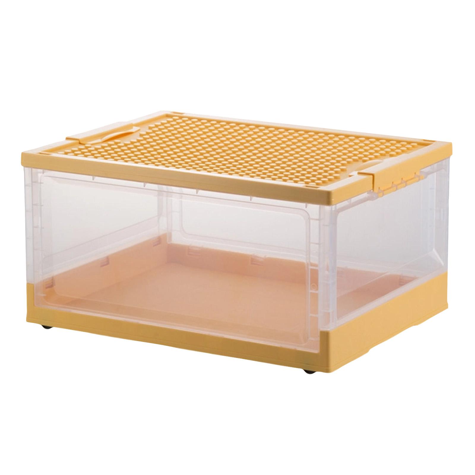 Toys Storage Organizer Box, Toy Box With Building Plate Lid And Removable Tray, Building Block Storage, Stackable Plastic Organizer Bins One Size
Toys Storage Organizer Box, Toy Box With Building Plate Lid And Removable Tray, Building Block Storage, Stackable Plastic Organizer Bins One Size