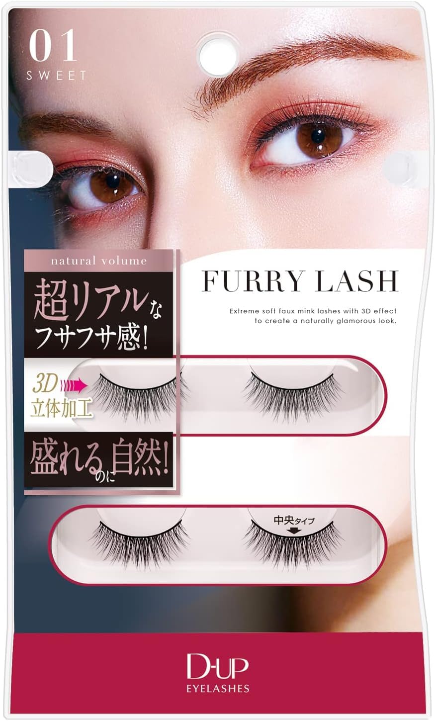 D-UP Furry Rush 01 SWEET (2 pairs)
D-UP Furry Rush 01 SWEET (2 pairs)