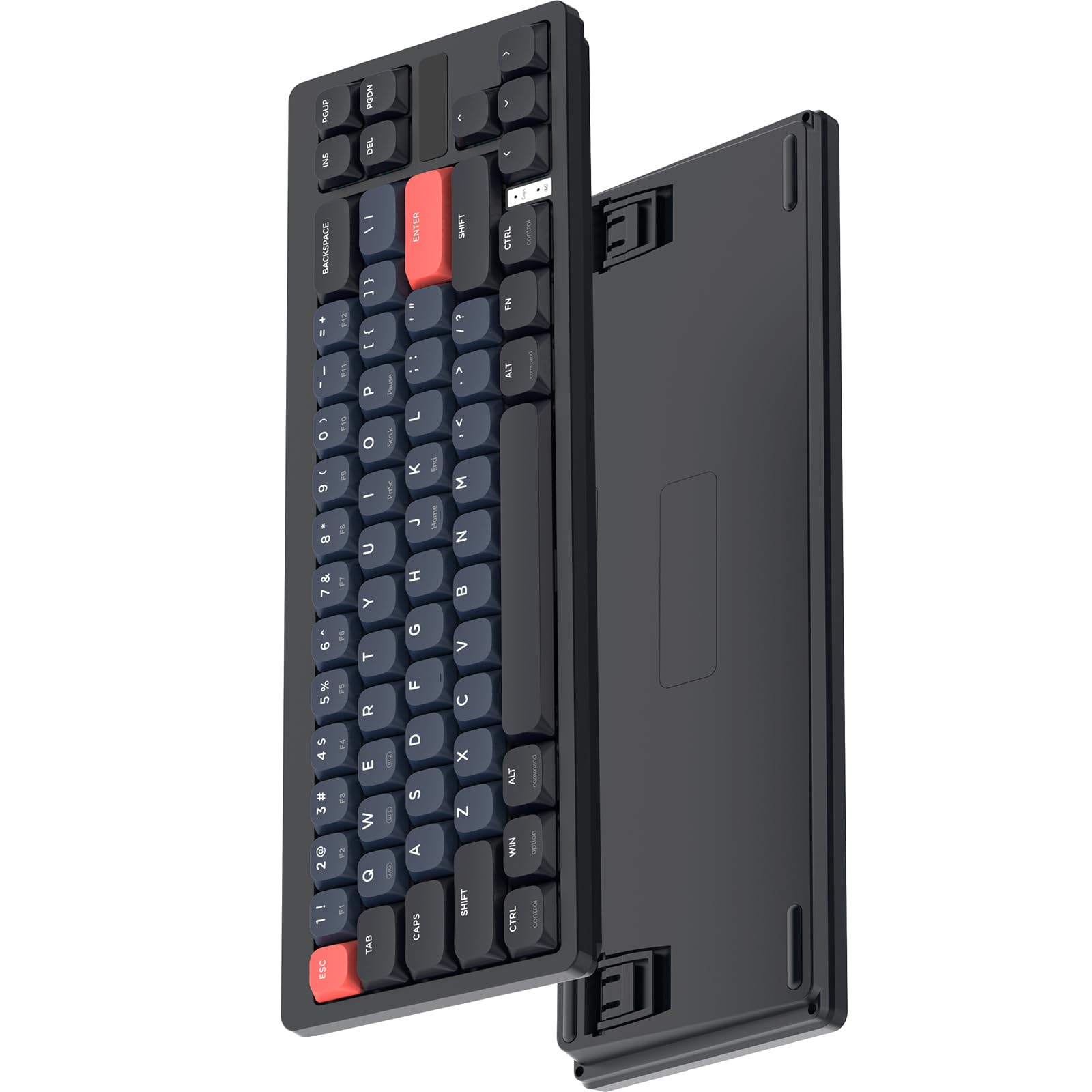 AKL680 Wireless Mechanical Keyboard Lightweight Bluetooth wireless connection response gaming keyboard 68 keys keycap Powered by AAA batteries HUANO
AKL680 Wireless Mechanical Keyboard Lightweight Bluetooth wireless connection response gaming keyboard 68 keys keycap Powered by AAA batteries HUANO