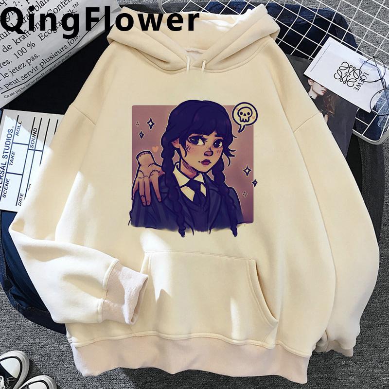 Толстовки Wednesday Addams, унисекс, японский спортивный костюм Kawaii, спортивный костюм унисекс, готический спортивный костюм
Толстовки Wednesday Addams, унисекс, японский спортивный костюм Kawaii, спортивный костюм унисекс, готический спортивный костюм