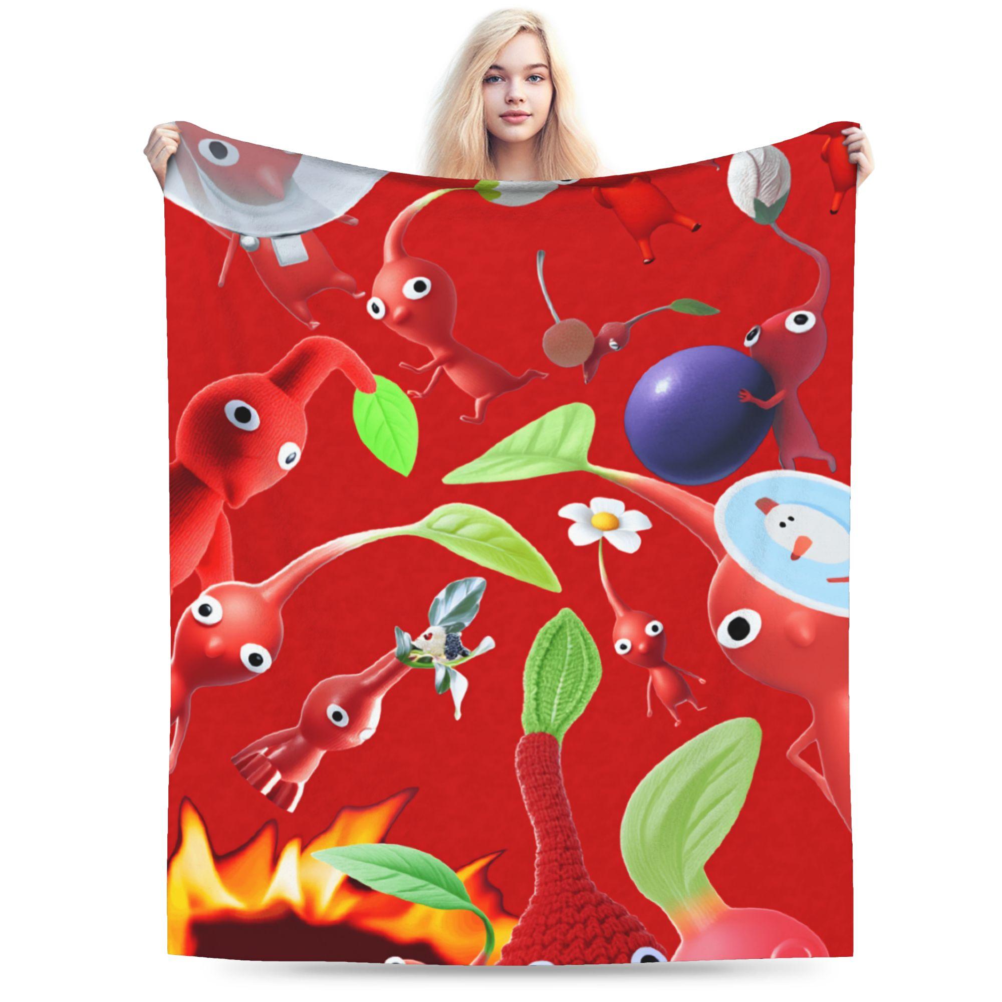 Pikmin Pattern Blankets Soft Novelty Plush Bedding Throws For Children Couch Chair Sofa Bed Flannel Bedspread Bed Cover 30x40in
Pikmin Pattern Blankets Soft Novelty Plush Bedding Throws For Children Couch Chair Sofa Bed Flannel Bedspread Bed Cover 30x40in