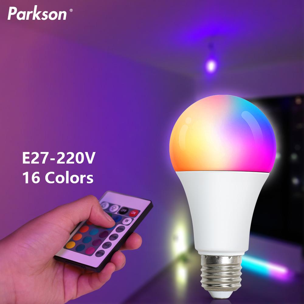 E27 16 Colors RGB LED Light Bulb 220V Bombillas LED Lamp 5W 10W 15W IR Remote Control Changeable Colorful Spotlight Led Bulb 5W
E27 16 Colors RGB LED Light Bulb 220V Bombillas LED Lamp 5W 10W 15W IR Remote Control Changeable Colorful Spotlight Led Bulb 5W