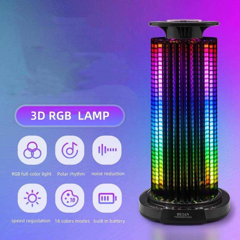 RGB Музыка Управление звуком Светодиодные фонари Пикап Свет Ритм окружающего света для автомобиля ТВ Игровой компьютер Настольный декоративный свет
RGB Музыка Управление звуком Светодиодные фонари Пикап Свет Ритм окружающего света для автомобиля ТВ Игровой компьютер Настольный декоративный свет