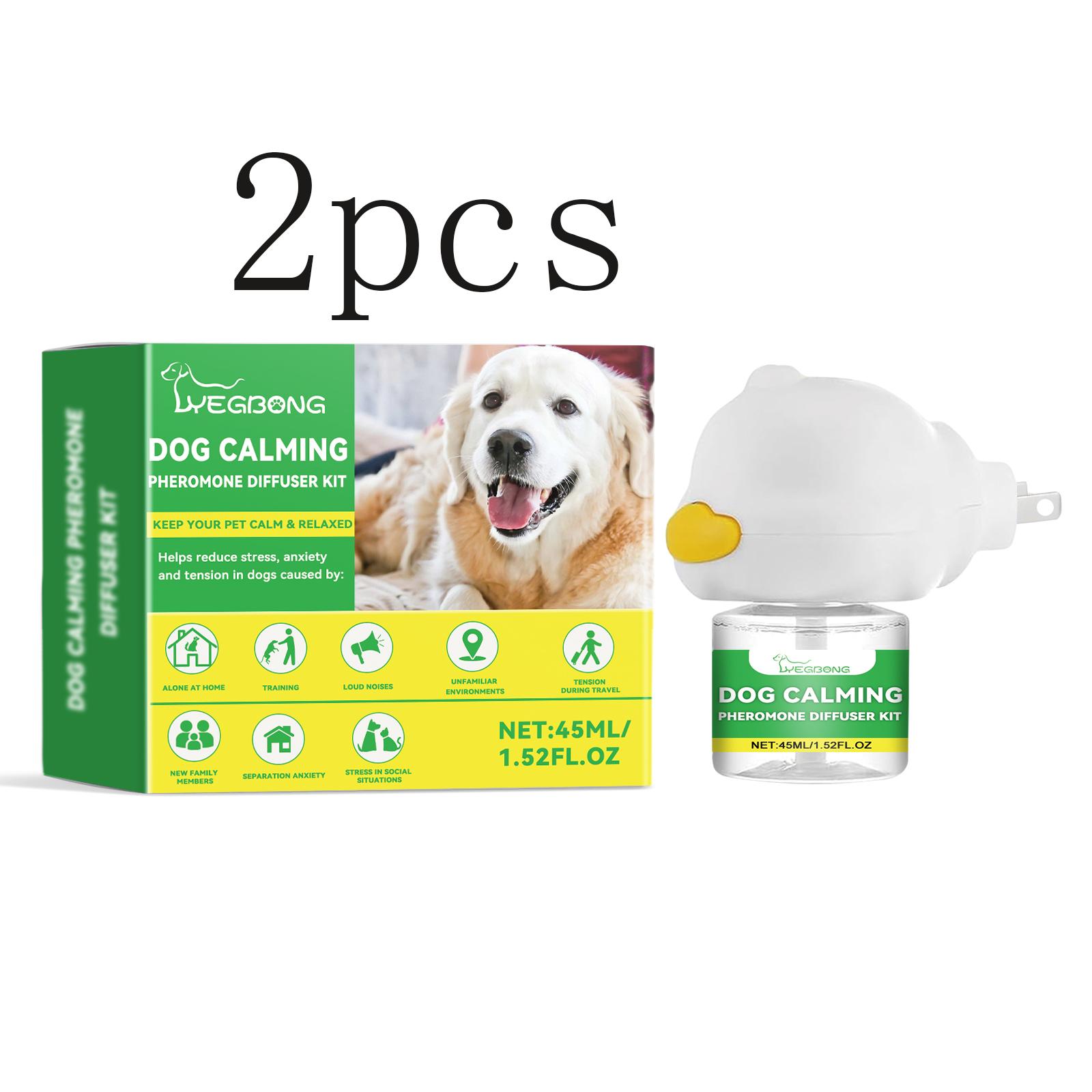 Dog Calming Diffuser Kit - For Relieving Pet Anxiety & Easing Stress in New Home Environments
Dog Calming Diffuser Kit - For Relieving Pet Anxiety & Easing Stress in New Home Environments