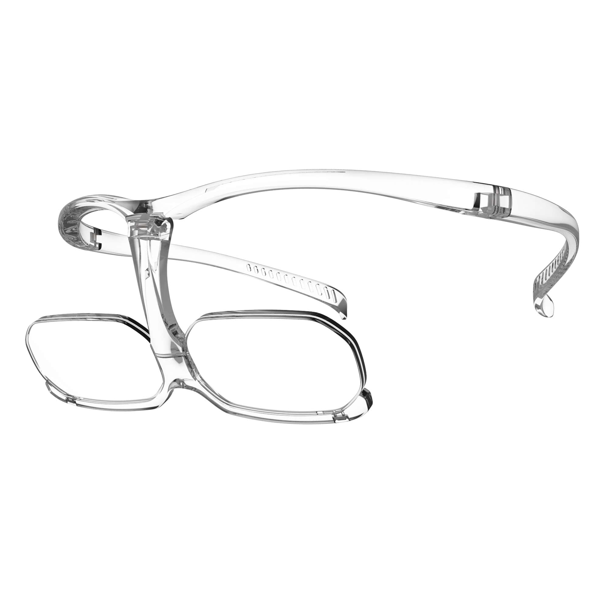 CHARMANT Glasses-type magnifying glass that lets you see things close up and far away at the same time (comes with two glasses straps) (clear)
CHARMANT Glasses-type magnifying glass that lets you see things close up and far away at the same time (comes with two glasses straps) (clear)