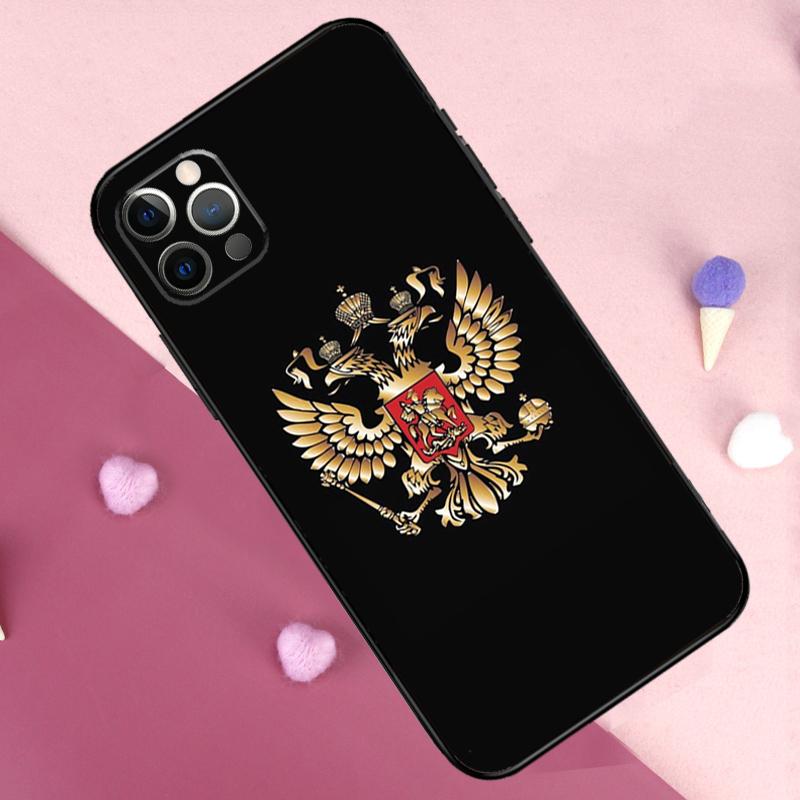 Russia Flag Coat Arms Phone Case For iPhone 17 Pro Max 11 14 15 16 Pro Max Plus 12 13 Mini 16e 17 Air Back Cover iPhone 15Pro MAX
Russia Flag Coat Arms Phone Case For iPhone 17 Pro Max 11 14 15 16 Pro Max Plus 12 13 Mini 16e 17 Air Back Cover iPhone 15Pro MAX
