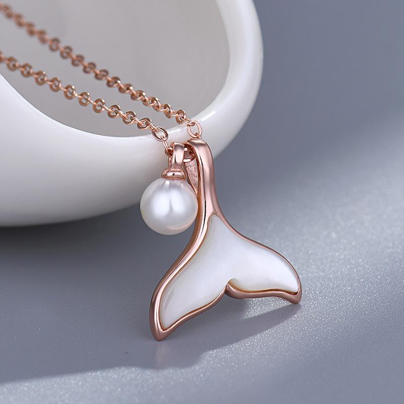 Ожерелье из натурального белого перламутра «Рыбий хвост» для женщин, модная и универсальная белая цепочка на ключицу
Ожерелье из натурального белого перламутра «Рыбий хвост» для женщин, модная и универсальная белая цепочка на ключицу