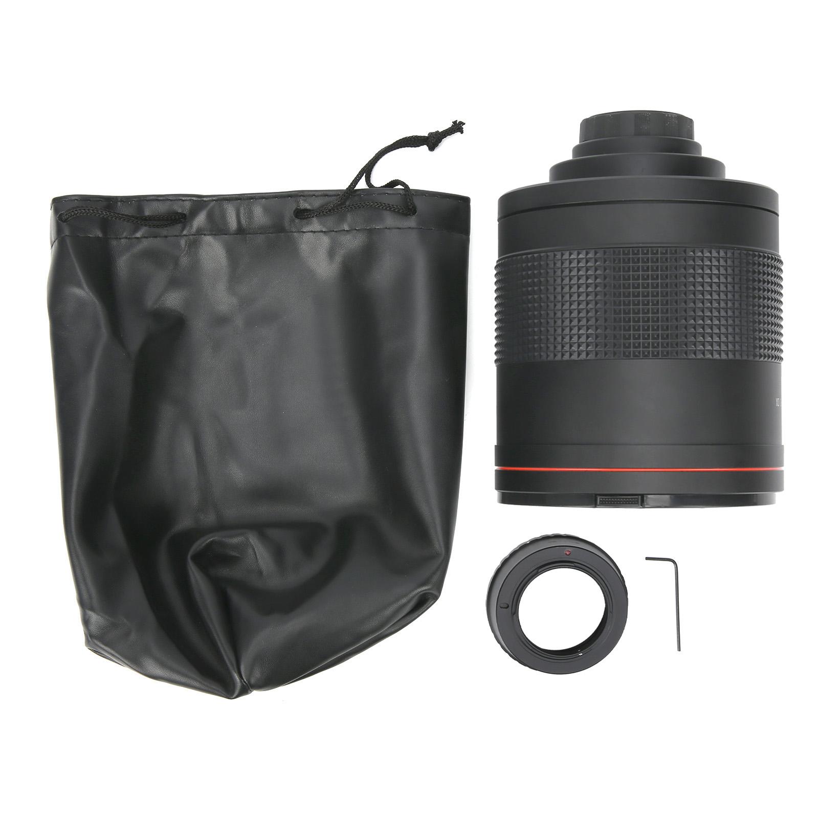 900mm F8.0 Super Telephoto Mirror Lens with Adapter Ring Fit for Olympus M43 Mount Camera
900mm F8.0 Super Telephoto Mirror Lens with Adapter Ring Fit for Olympus M43 Mount Camera