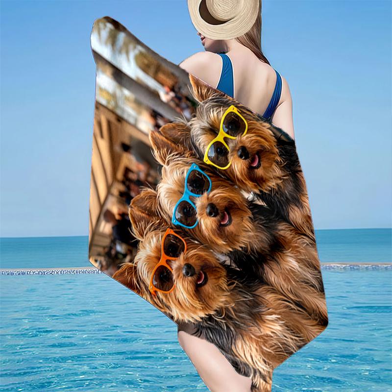 Cherry Blossom Yorkie Beach Towel, Super Soft Microfiber, Gift for Her/Him, Birthday, for Pool, Beach, Travel, Home Decor Fan gifts 70cmx140cm(27x55inch)
Cherry Blossom Yorkie Beach Towel, Super Soft Microfiber, Gift for Her/Him, Birthday, for Pool, Beach, Travel, Home Decor Fan gifts 70cmx140cm(27x55inch)
