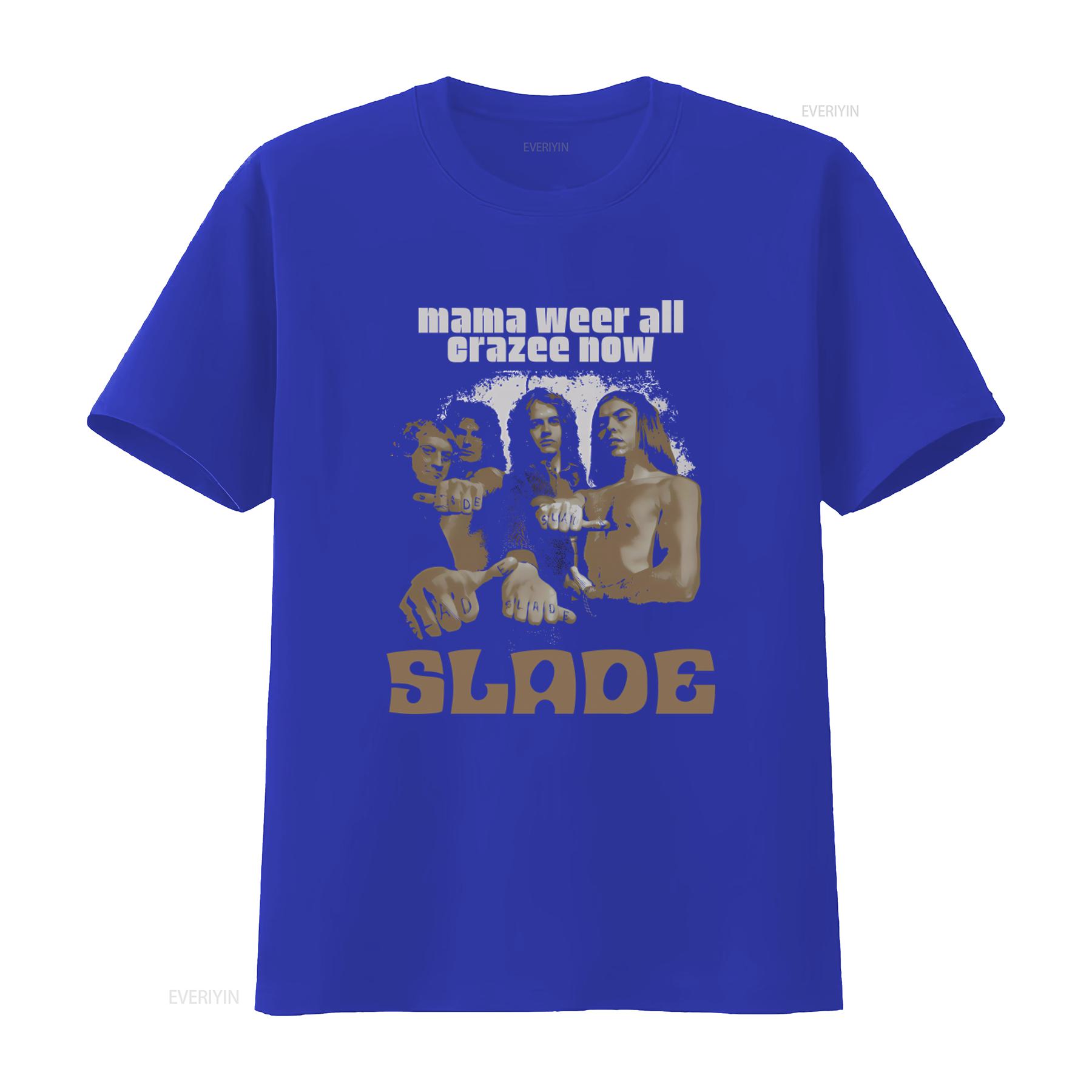 Slade Mama Weer All Crazee Now Band Rock Music Print T Shirt vintage Washed fashion Stretched Stylish Breathable Slightly S
Slade Mama Weer All Crazee Now Band Rock Music Print T Shirt vintage Washed fashion Stretched Stylish Breathable Slightly S